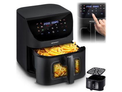 Fritéza Berdsen BD-660 černá s vysokým výkonem pro zdravé vaření