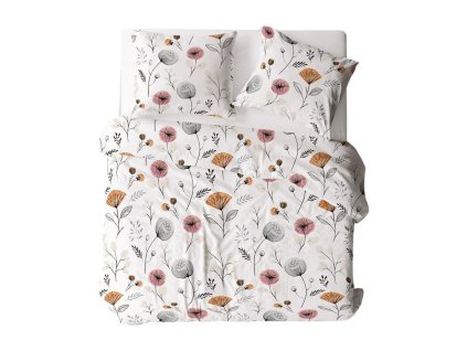 Bavlněné povlečení 160x200 1712N Bielawa KARO