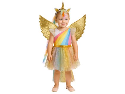 Trojdílný kostým jednorožce 110-116 cm Kruzzel 26676