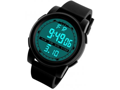 Binární hodinky s LED displejem FORMULA F1, 6 barev, plastový obal, akrylové sklíčko