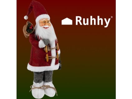 Santa Claus - Vánoční figurka 45cm Ruhhy 22352