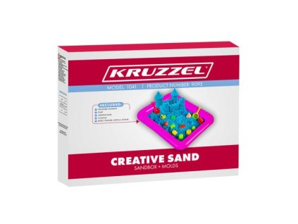 Kreativní písek - pískoviště + formičky 22712