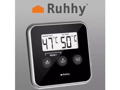 Ruhhy 19155 kuchyňský teploměr se sondou