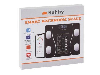 LCD koupelnová váha - analytická Ruhhy 22525