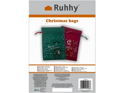 Vánoční tašky - sada 4 ks. Ruhhy 24961