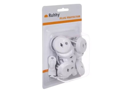 Ochrana zásuvky - bílá Ruhhy 19223