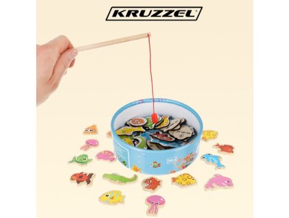 Hra "Chytání ryb" na magnet, 22 ks.