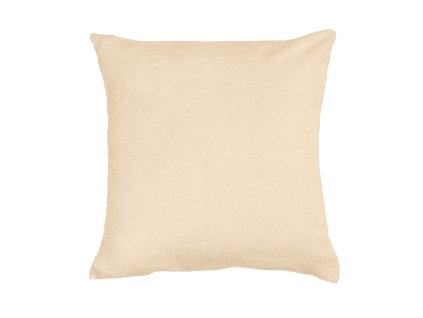 Froté povlak na polštář 40x40 béžový světlý 008 silný 200g/m2 KARO