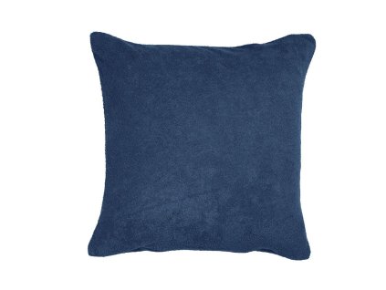 Froté povlak na polštář 40x40 tmavě modrý 034 silný 200g/m2 KARO