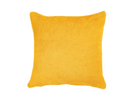 Froté povlak na polštář 40x40 hořčicový sunny 005 silný 200g/m2 KARO