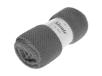 Přehoz z mikrovlákna 150x200 Monte graphite