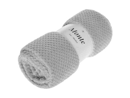 Přehoz na postel z mikrovlákna 200x220 Monte grey