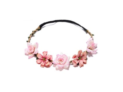 Univerzální Věnec z Umělých Květin Rich Flowers W78R, Romantický Design