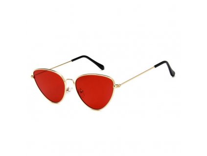 Sluneční brýle OVL s kočičíma očima, UV400 filtr, celková šířka 143 mm, délka zausznika 138 mm
