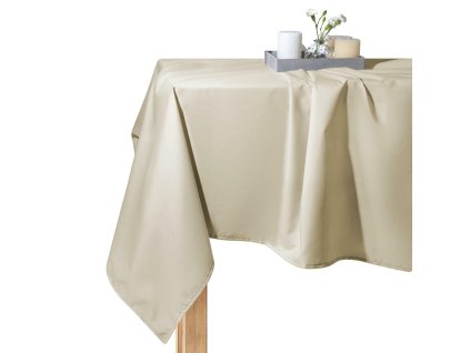 Zahradní ubrus 140x280 Gaia béžový světlý voděodolný I24