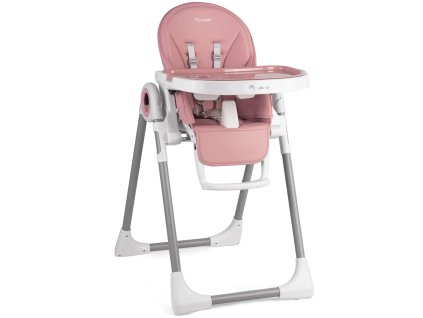 Kojicí židle se stolkem Nukido Belo růžová