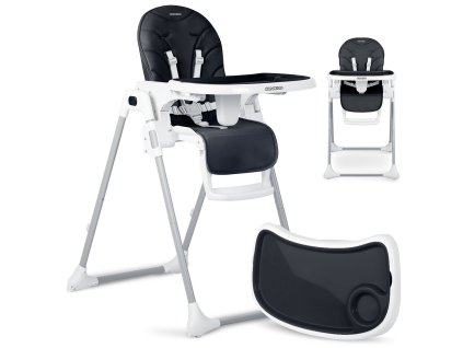 Kojicí židle Ricokids Tulo černá