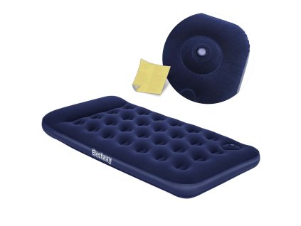 Hřejivý nafukovací matrace 188x99x22 cm s vestavěnou nožní pumpou Bestway 67224