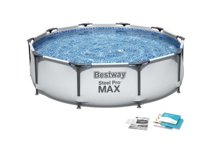 Zahradní bazén s kovovou konstrukcí 305 x 76 cm 4v1 Bestway 56406