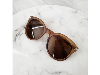 Sluneční brýle MOCCA OK205BR, hnědé, plast, UV400