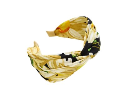 Turbanová Čelenka s Řetízkem, Průměr 12 cm, Šířka 6,5 cm