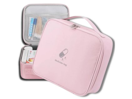 Lékárnička, organizér na léky, cestovní kosmetická taštička
