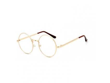 Kulaté Čiré Brýle OK154, Vysoce Kvalitní Materiály, Šířka 140 mm
