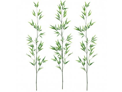 Umělá Dekorativní Rostlina Bambus, 190 cm, Sada 3 Kusů, Bez Květináče