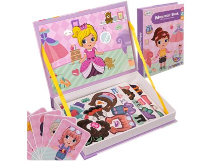 Magnetické puzzle - módní 26654