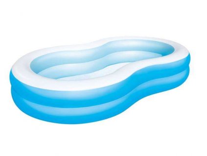 Nafukovací bazének 262x157x46cm, modrý vinyl, kapacita 544 l