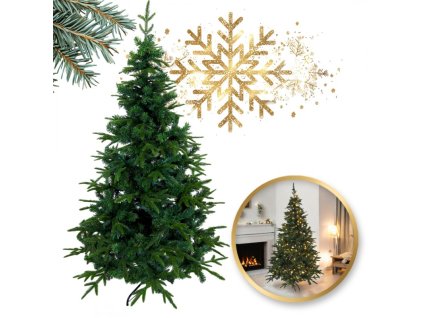 Velký umělý vánoční stromek Jedle 180 cm hustý CHO06