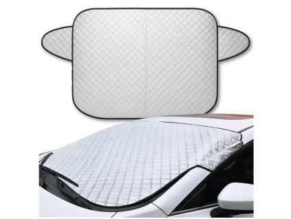 Protimrazová podložka do sluneční clony na čelní sklo automobilu
