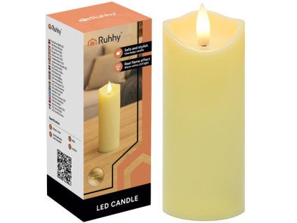 LED svíčka/vložka 12,5x5cm 1ks Ruhhy 26484