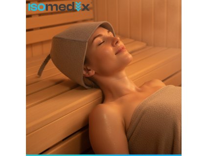 Isomedix 26455 plstěná saunová čepice