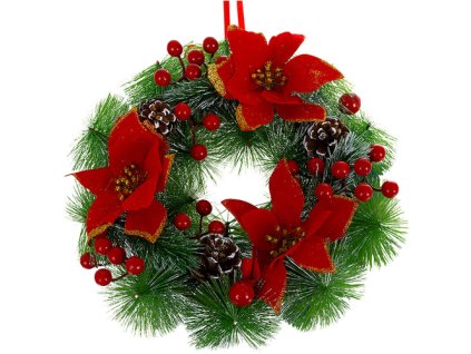 Vánoční dekorace 30cm Ruhhy 26470