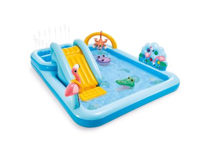 Dětské nafukovací hřiště Džungle 244 x 198 x 71 cm Intex 57161