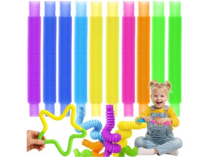 Senzorické trubice - 10 ks. Kruzzel 26693