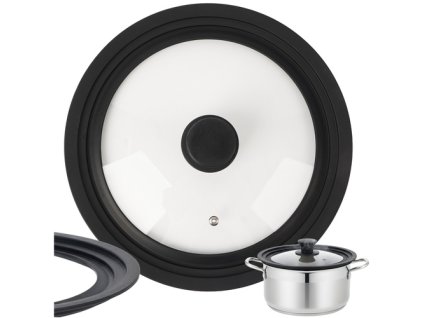 Silikonové víčko 3 v 1 24/26/28 cm Ruhhy 25560