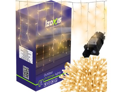 Venkovní světla 300LED 15m teplá bílá Izoxis 26710