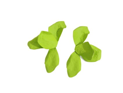 Náušnice Flor de Sol - zelené