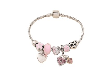 Náramek Mi Sueño Rosado - Náramek s přívěsky