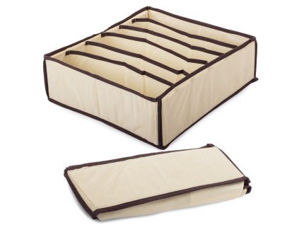 Organizér spodního prádla do šatní zásuvky 6 ponožek