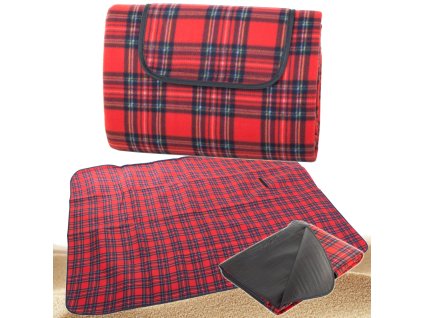 Voděodolný plošný piknikový blok velký s izolací xxl 150x200cm