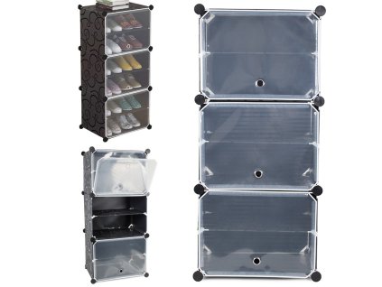 Modulární police na boty šatní skříň na boty