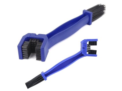 Kartáček na čištění řetězu kola 2v1