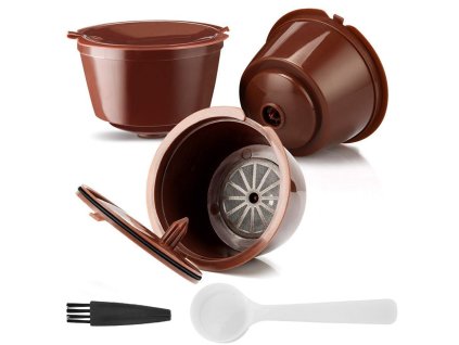 3 x opakovaně použitelné kávové kapsle dolce gusto