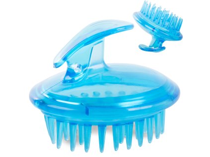 Silikonový masážní kartáč na mytí hlavy a těla