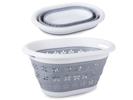 Skládací silikonová miska do koše na prádlo