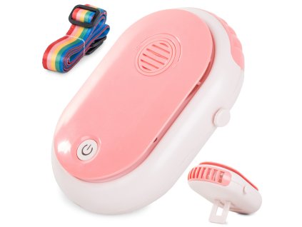 Závěsný aromaterapeutický ventilátor na krk