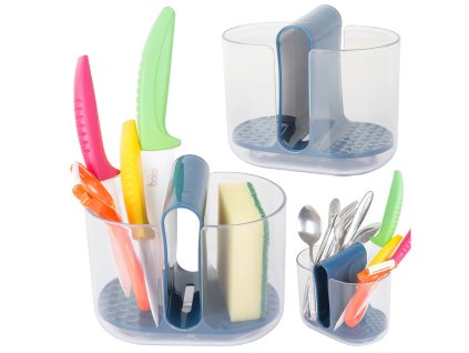 Kuchyňský organizér zásobník na příbory odkapávač na příbory